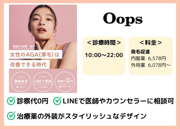 Oops　クリニック特徴