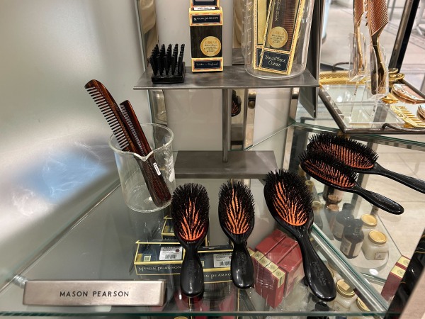 メイソンピアソンの商品が陳列してある様子