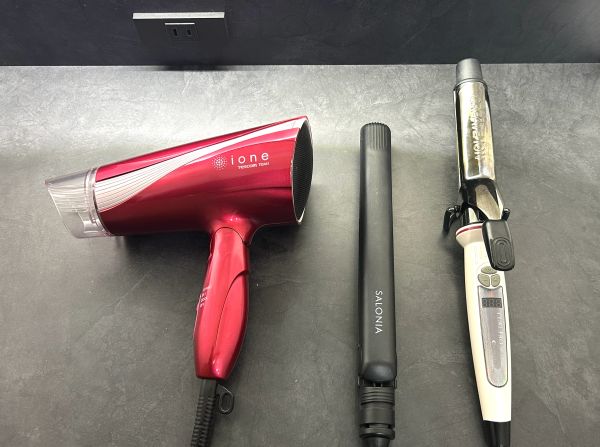 ファーストアートメイク貸し出しヘアアイロン